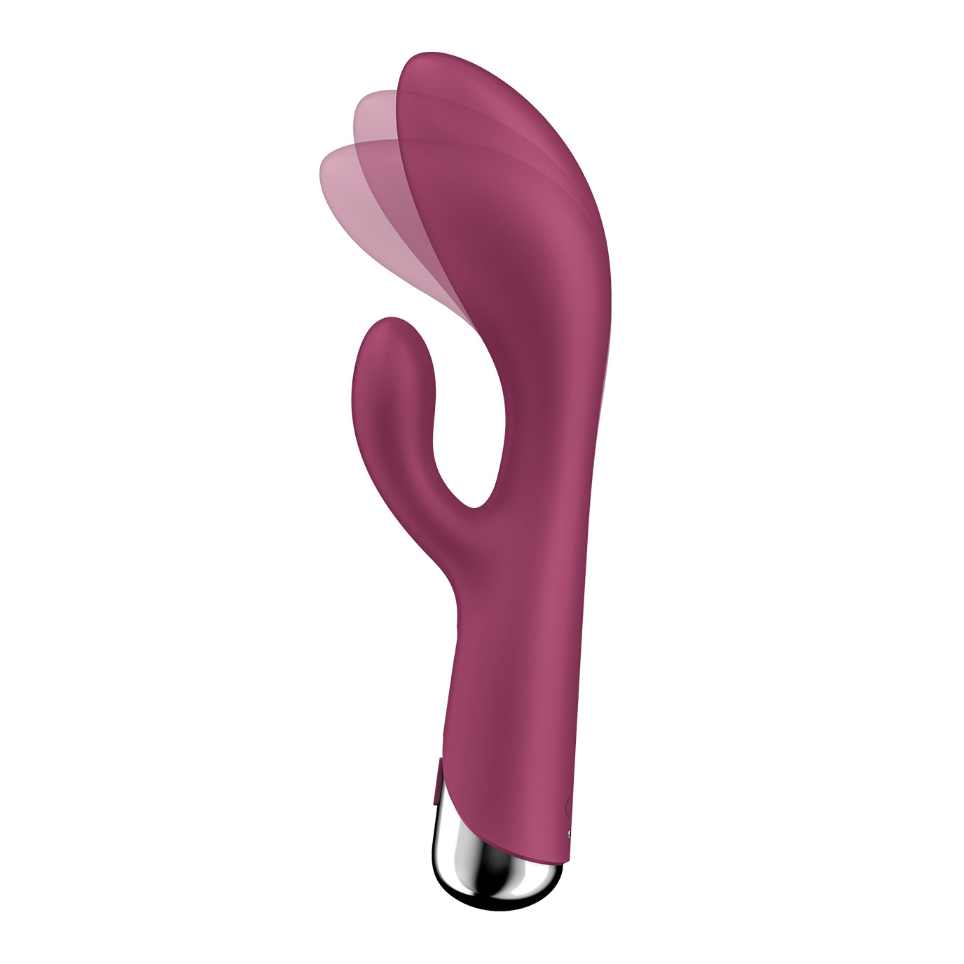 SATISFYER - SPINNING RABBIT 1 ESTIMULACION CLITORIS Y PUNTO G ROJO
