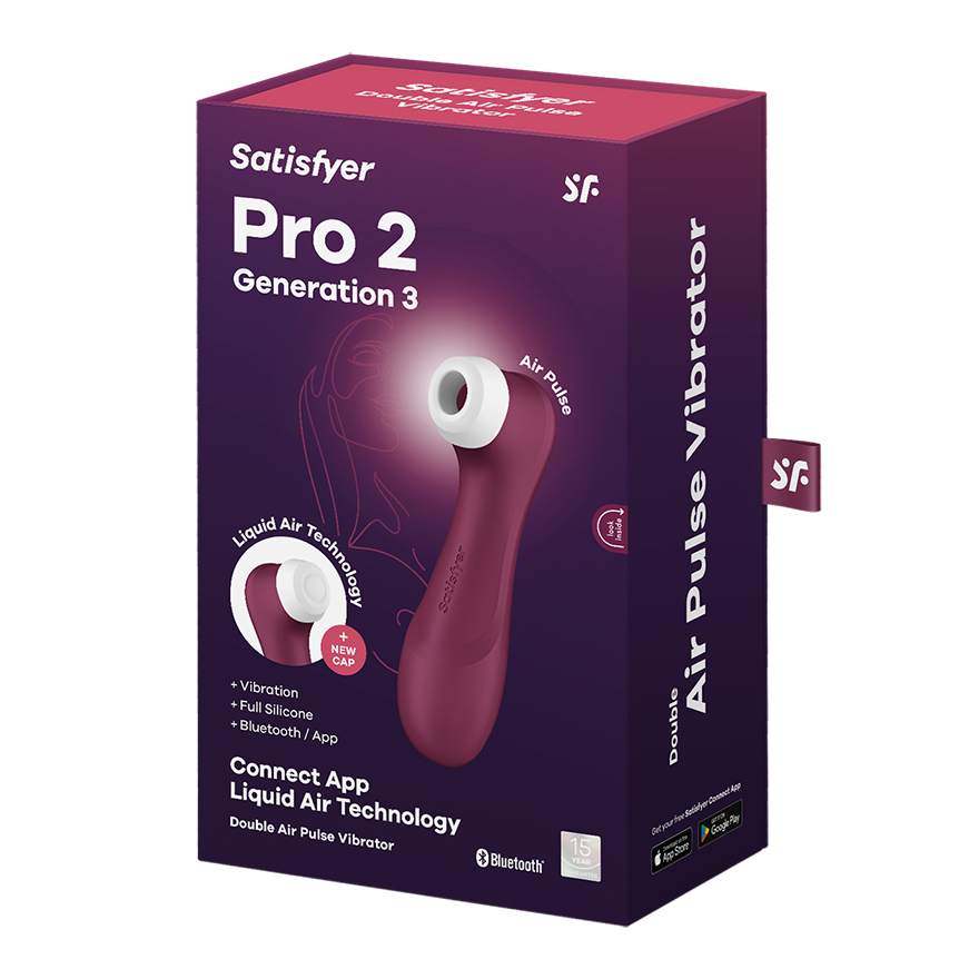SATISFYER PRO 2 GENERATION 3 - NOIR BLUETOOTH & APP