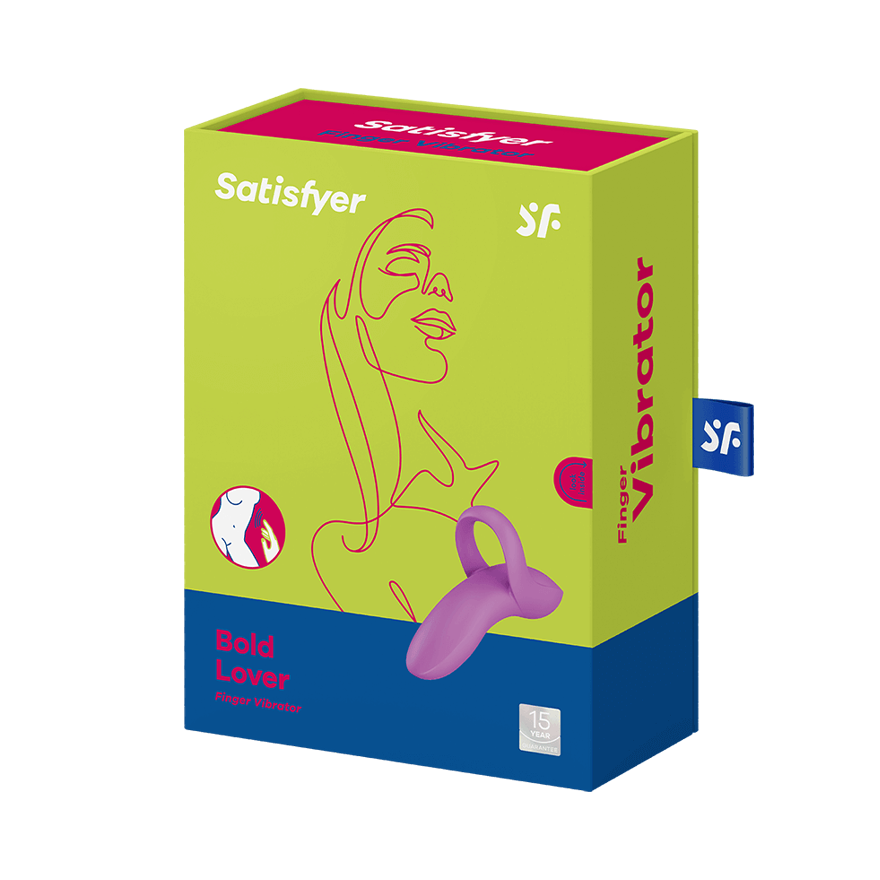 SATISFYER - BOLD LOVER DEDAL VIBRADOR BLANCO