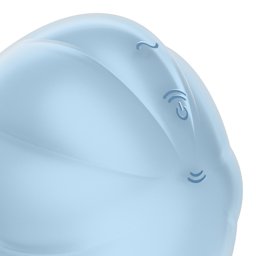 SATISFYER - VIBRATEUR CLOUD DANCER VERT AIR PULSE
