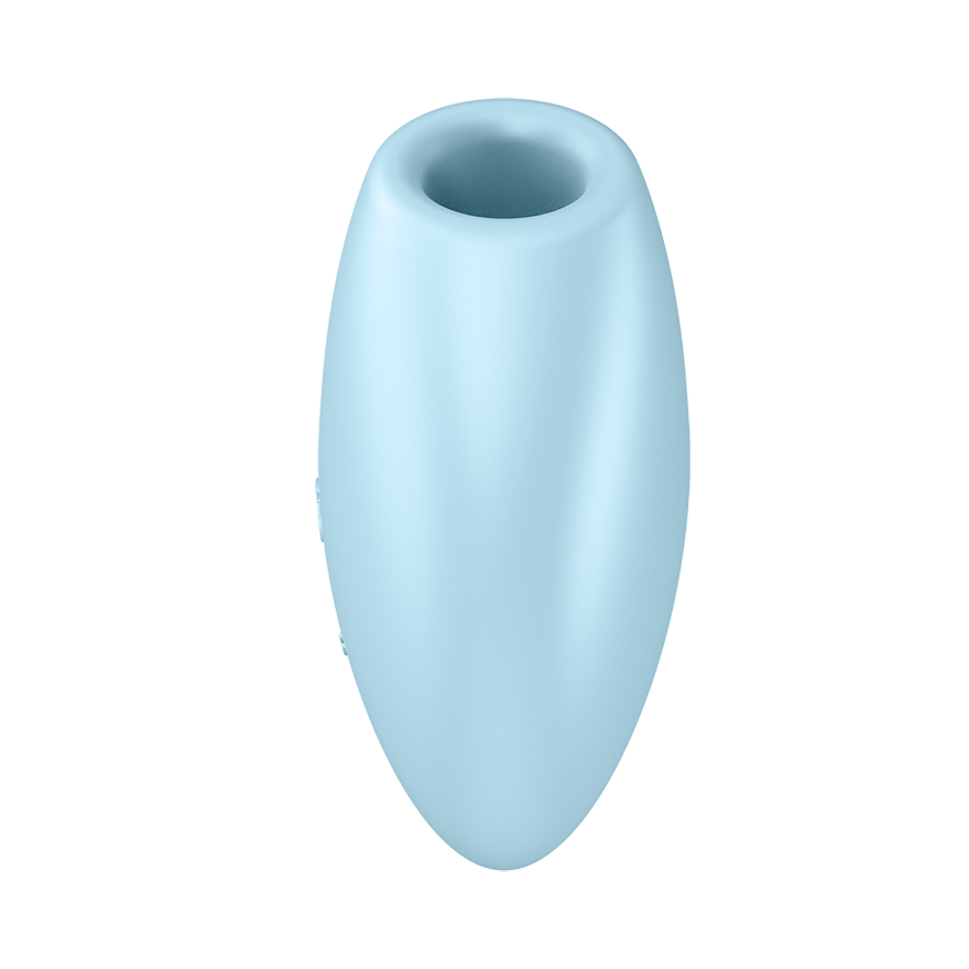 SATISFYER - CUTIE HEART ESTIMULADOR Y VIBRADOR AZUL