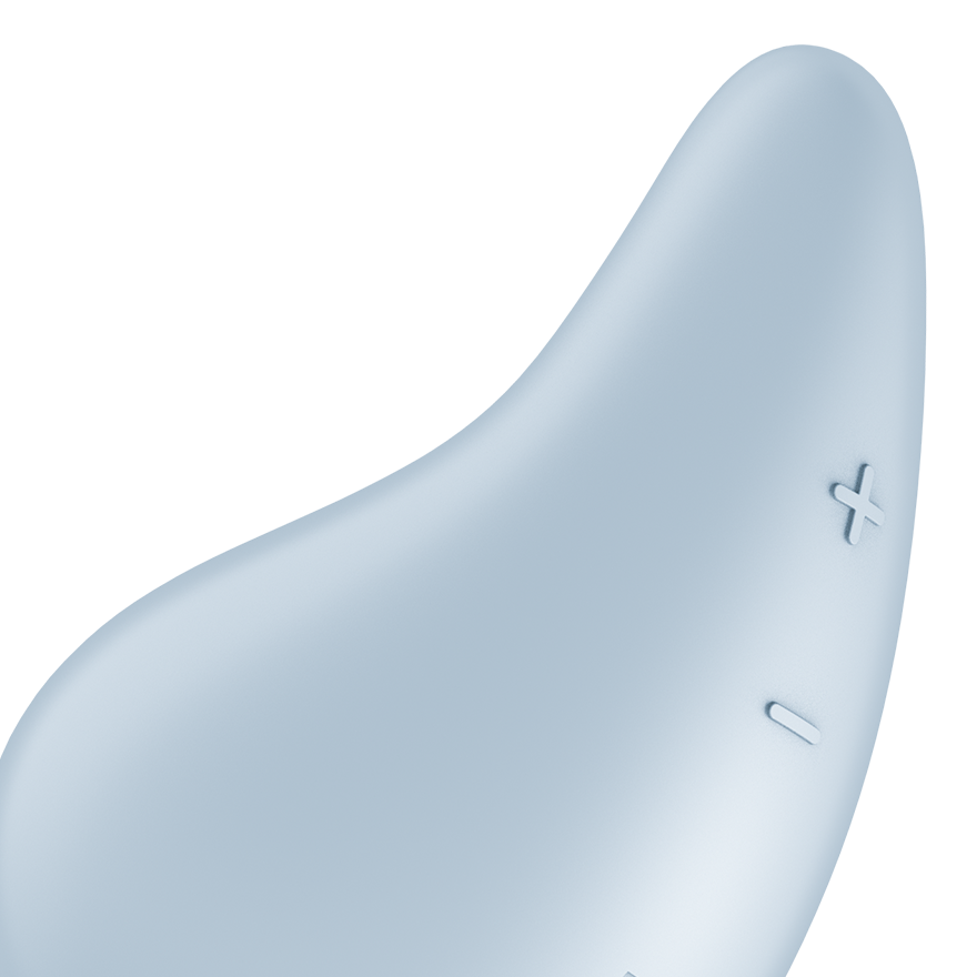 SATISFYER - DEW DROP VIBRADOR LAY-ON BLANCO