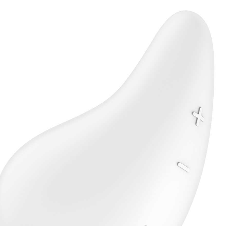 SATISFYER - DEW DROP VIBRADOR LAY-ON BLANCO