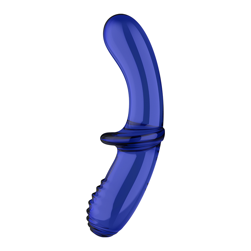 SATISFYER - GODE DOUBLE CRISTAL TRANSPARENT