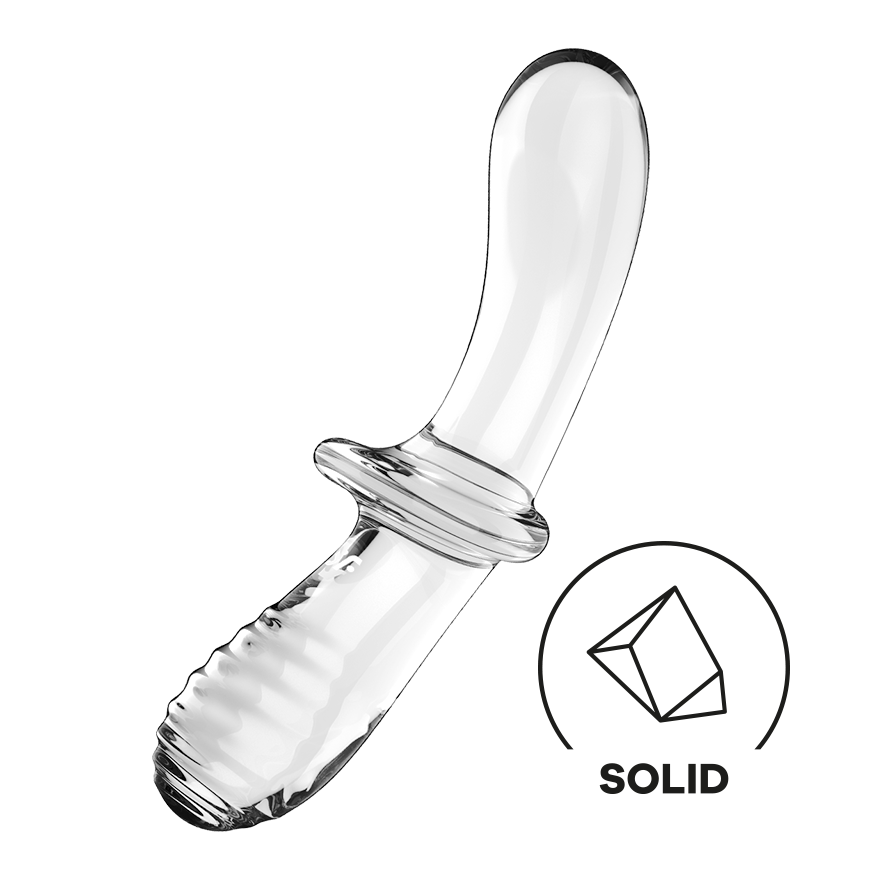 SATISFYER - GODE DOUBLE CRISTAL TRANSPARENT
