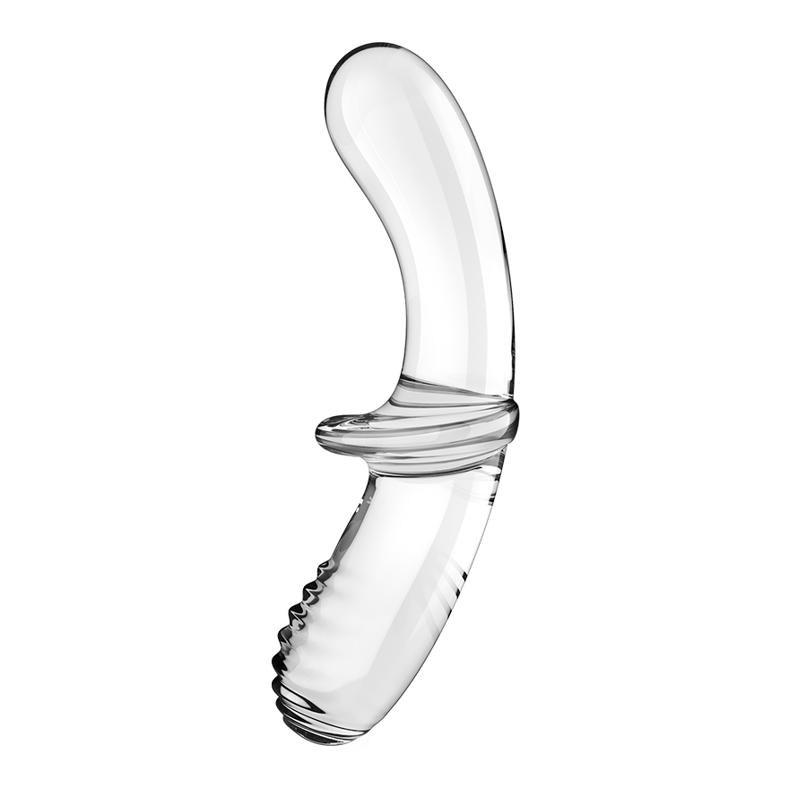 SATISFYER - GODE DOUBLE CRISTAL TRANSPARENT