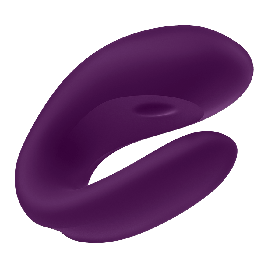 SATISFYER - DOUBLE JOY CON APP MORADO
