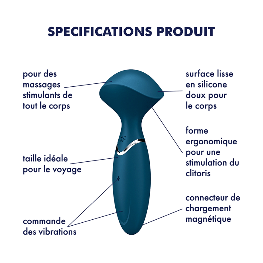 VIBROMASSEUR WAND MINI WAND-ER