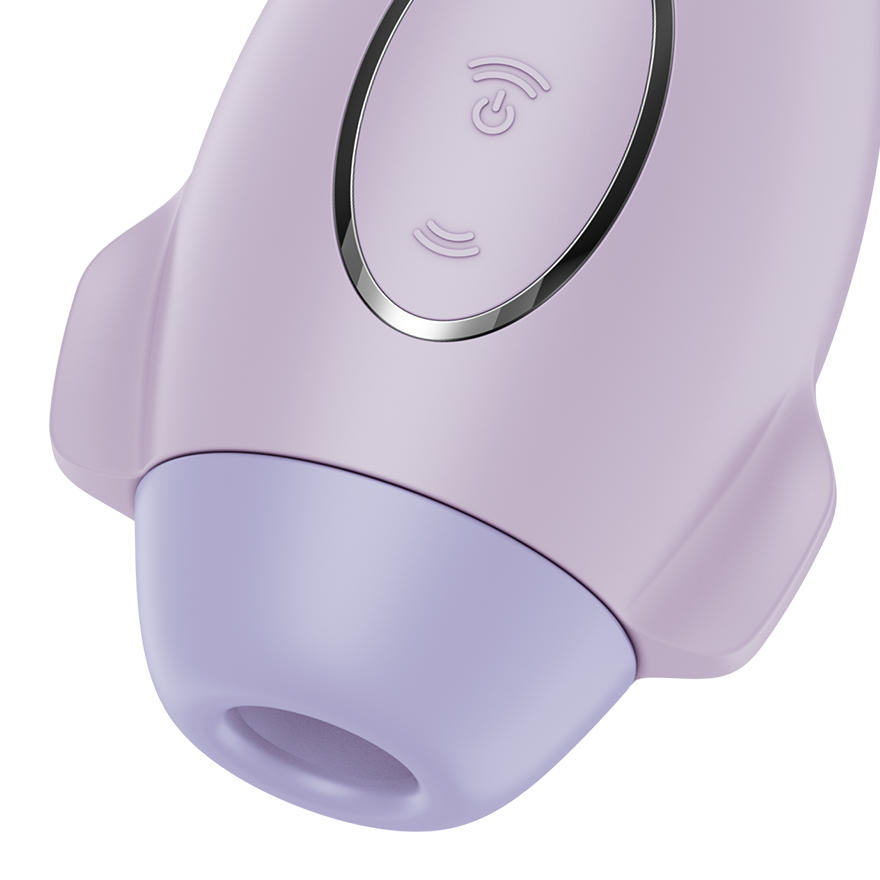 SATISFYER - MISSION CONTROL PETIT VIBRATEUR DOUBLE IMPULSION LILAS