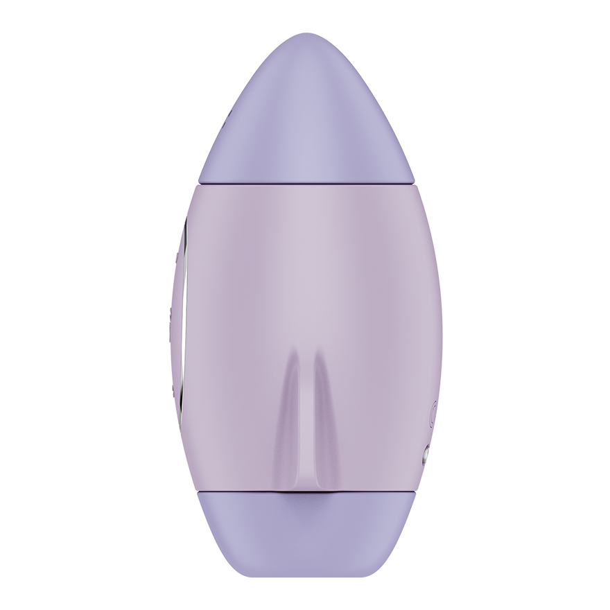 SATISFYER - MISSION CONTROL PETIT VIBRATEUR DOUBLE IMPULSION LILAS