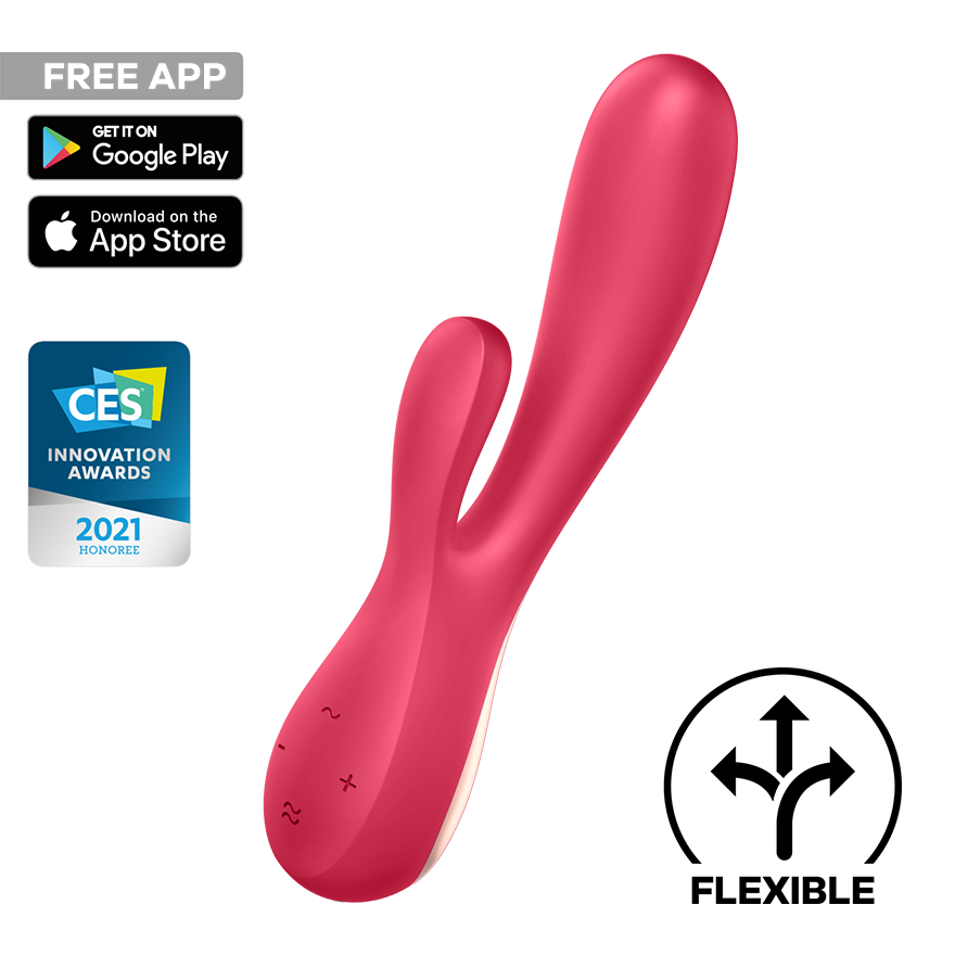 SATISFYER MONO FLEX ROSA CON APP