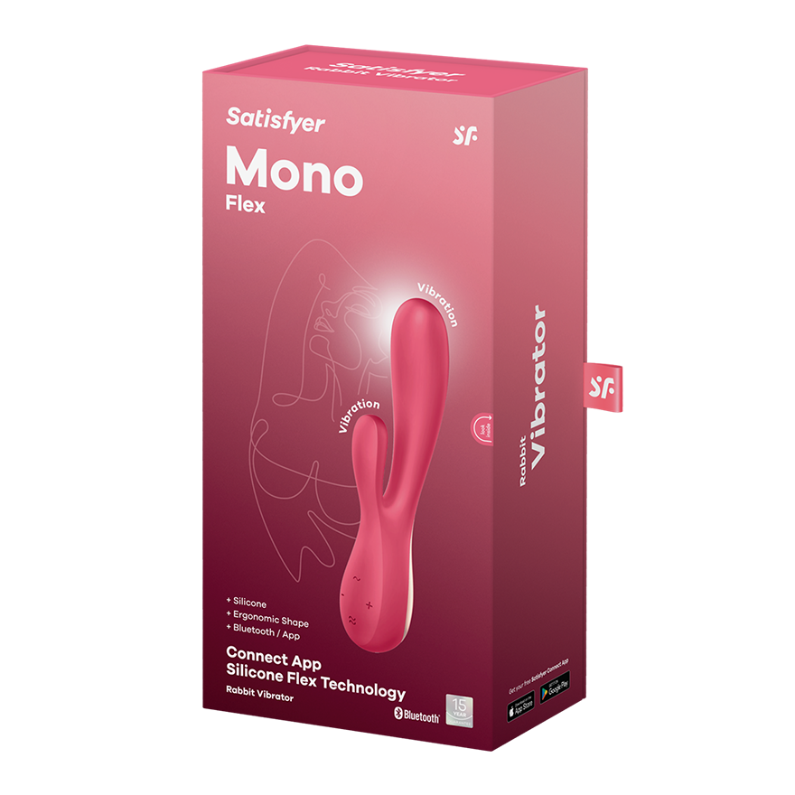 SATISFYER MONO FLEX ROSA CON APP