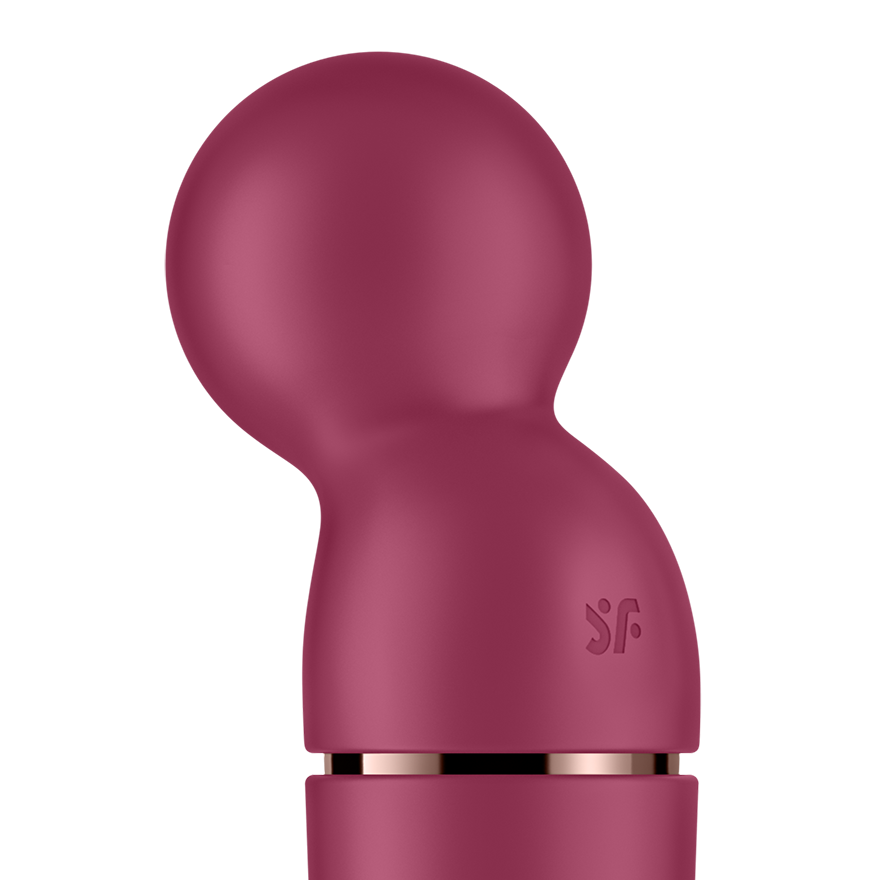 SATISFYER - PLANET WAND-ER VIBRATEUR MASSAGER BERRY