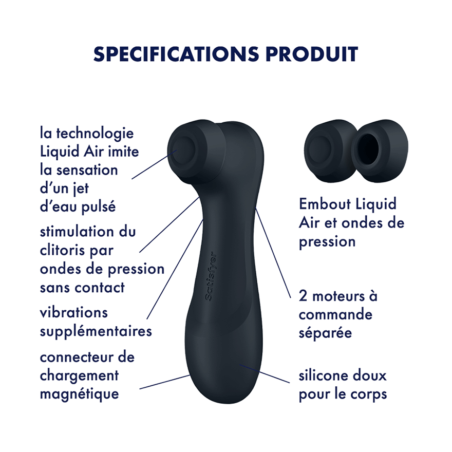 SATISFYER - PRO 2 GENERACIÓN 3 LIQUID AIR TECHNOLOGY GRANATE