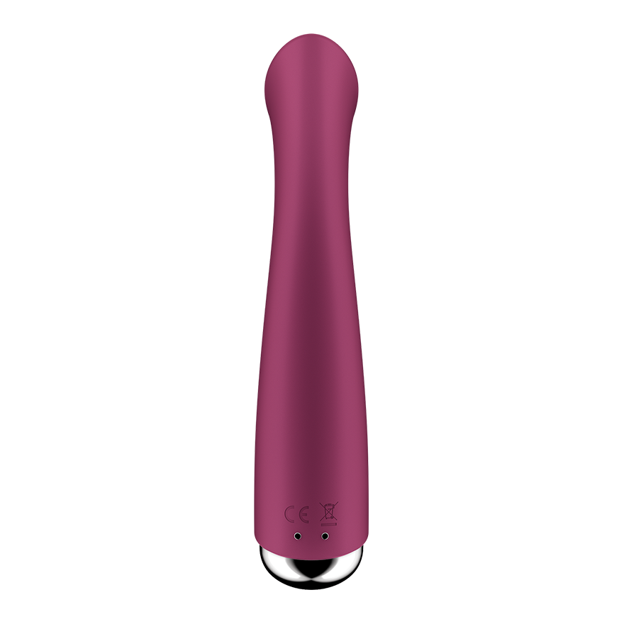 SATISFYER - SPINNING G-SPORT 1 VIBRADOR ROTADOR ROJO