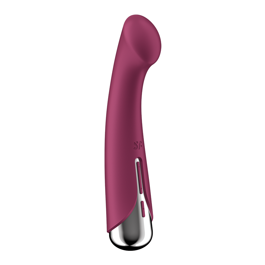 SATISFYER - SPINNING G-SPORT 1 VIBRADOR ROTADOR ROJO