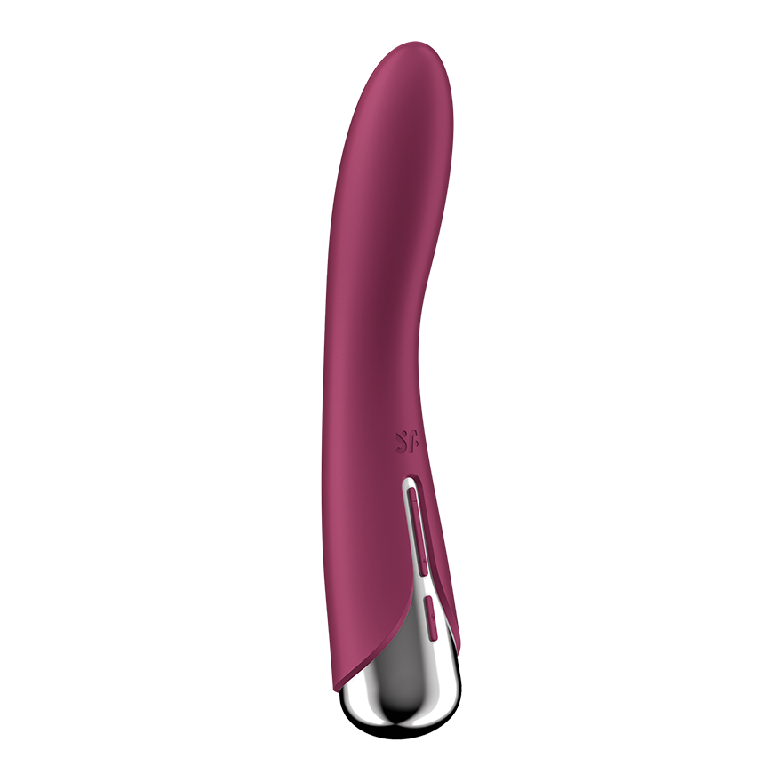 SATISFYER - SPINNING VIBE 1 VIBRATEUR ROTATEUR G-SPOT ROUGE