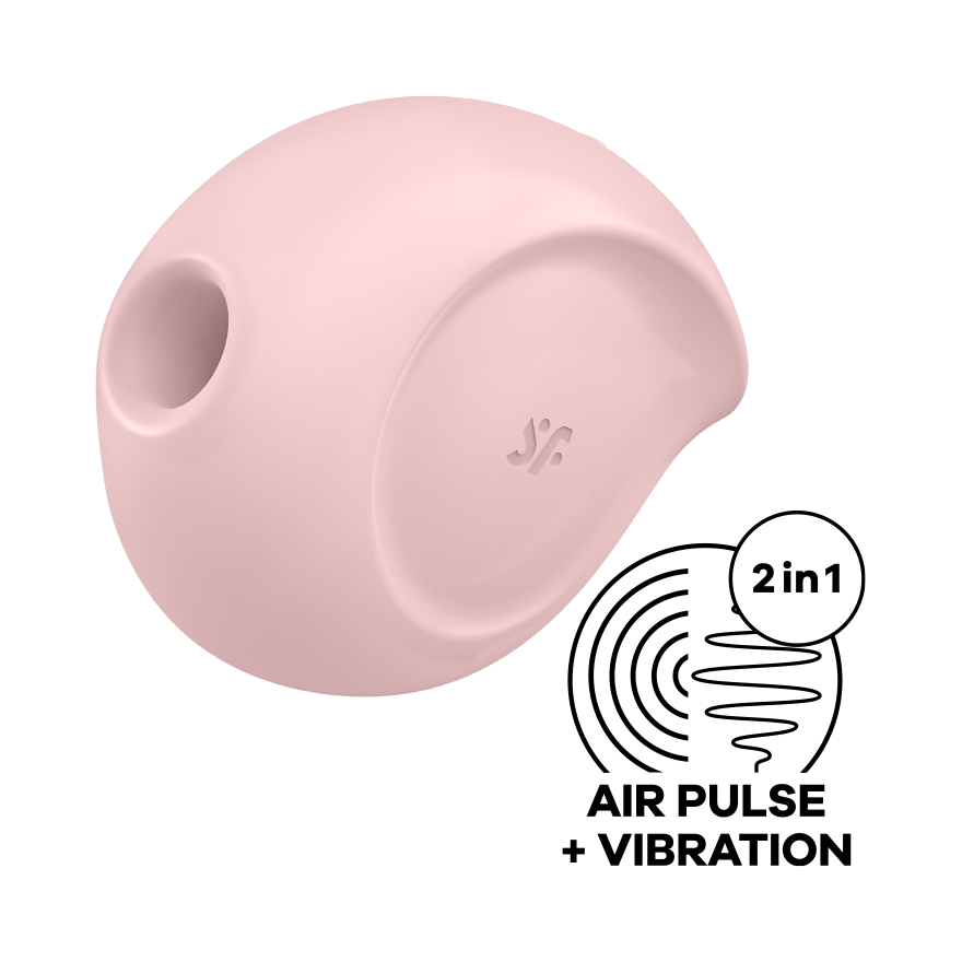 SATISFYER - SUGAR RUSH ESTIMULADOR Y VIBRADOR ROSA