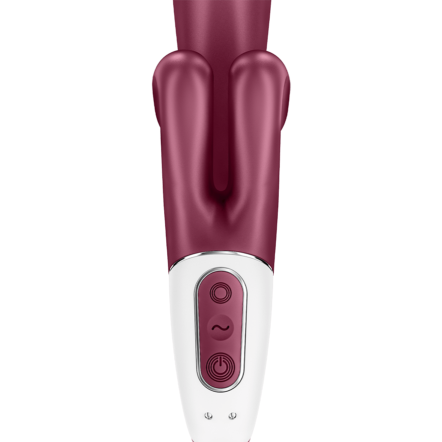 SATISFYER - TOUCH ME VIBRADOR RABBIT ROJO