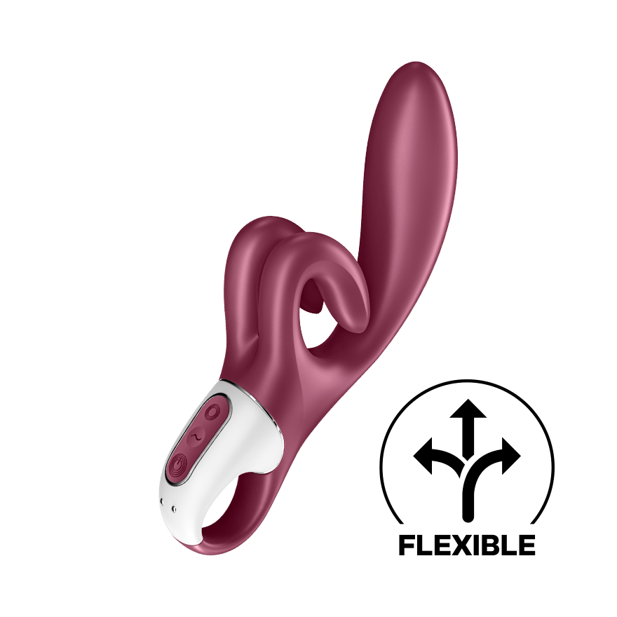 SATISFYER - TOUCH ME VIBRADOR RABBIT ROJO
