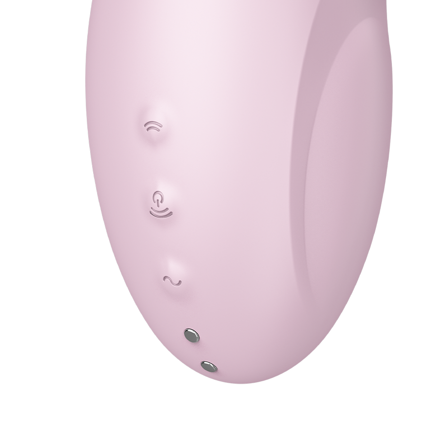 SATISFYER - VULVA LOVER 3 ESTIMULADOR Y VIBRADOR NEGRO