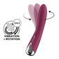 SATISFYER - SPINNING VIBE 1 VIBRATEUR ROTATEUR G-SPOT ROUGE