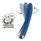 SATISFYER - SPINNING VIBE 1 VIBRATEUR ROTATEUR G-SPOT ROUGE