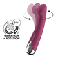 SATISFYER - SPINNING G-SPORT 1 VIBRADOR ROTADOR ROJO