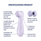 SATISFYER PRO 2 GENERATION 3 - NOIR BLUETOOTH & APP