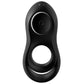 SATISFYER - VIBRATEUR  ANNEAU DUO LÉGENDAIRE NOIR