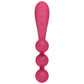SATISFYER - VIBRATEUR MULTI TRI BALL 1 ROUGE