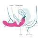FUN FACTORY - SHARE LITE DOUBLE DILDO BLEU MER PROFONDE