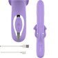 INTENSE - VIBRATEUR RECHARGEABLE MULTIFONCTION BILLIE ASPIRATION ET PULSATION VIOLET