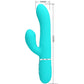 PRETTY LOVE - VIBRATEUR MULTIFONCTION G-SPOT VERT AQUA