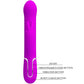 PRETTY LOVE - VIBRATEUR COALE RABBIT PERLES VIOLET