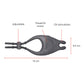 ONINDER - ANNEAU VIBRATEUR RÉGLABLE RECHARGEABLE PAMPA AVEC STIMULATEUR DE CLITORIS 10 VITESSES - APPLICATION GRATUITE