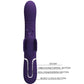 PRETTY LOVE - VIBRATEUR MULTIFONCTION LAPIN 4 EN 1 PAPILLON VIOLET