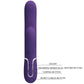 PRETTY LOVE - PERLITA VIBRATEUR G-SPOT 3 EN 1 MULTIFONCTION VIOLET
