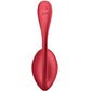 SATISFYER - SHINY PETAL STIMULATEUR À TÉLÉCOMMANDE À DISTANCE G POINT ROUGE APPLICATION GRATUITE