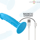 INTENSE - PHOEBE VIBRATEUR RÉALISTE 10 VIBRATIONS TÉLÉCOMMANDE BLEU