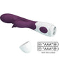 PRETTY LOVE - BUTTERFLY KISS VIBRATEUR RABBIT ET STIMULATEUR DE POINT G VIOLET