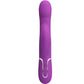PRETTY LOVE - VIBRATEUR ET STIMULATEUR MULTIFONCTION 4 EN 1 VIOLET