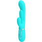PRETTY LOVE - SHANIA TRIPLE RABBIT VIBRATEUR MULTIFONCTION 3 EN 1 BLEU