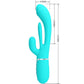 PRETTY LOVE - SHANIA TRIPLE RABBIT VIBRATEUR MULTIFONCTION 3 EN 1 BLEU