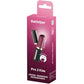 SATISFYER - STIMULATEUR DE CLITORIS PRO 2 KISS WAVE GRENAT / NOIR