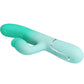 PRETTY LOVE - VIBRATEUR LAPIN MULTIFONCTION GIGI VERT AQUA