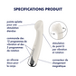 SATISFYER - SPINNING G-SPORT 1 VIBRADOR ROTADOR ROJO
