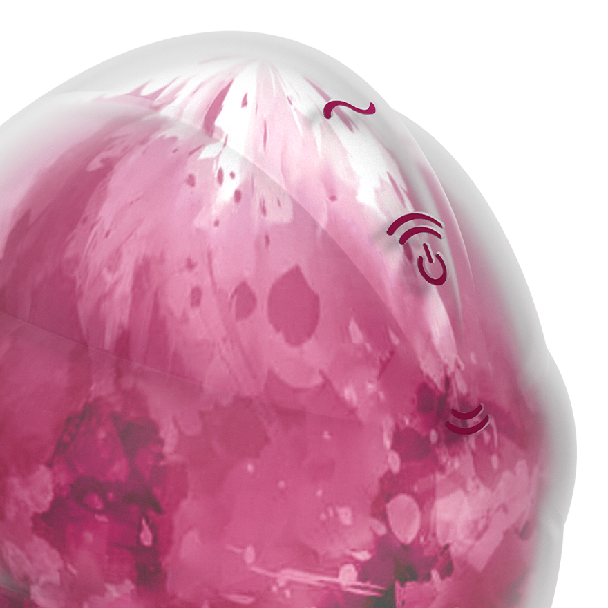 SATISFYER - VIBRATEUR CLOUD DANCER VERT AIR PULSE