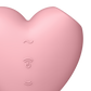 SATISFYER - CUTIE HEART ESTIMULADOR Y VIBRADOR AZUL