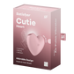 SATISFYER - CUTIE HEART ESTIMULADOR Y VIBRADOR AZUL